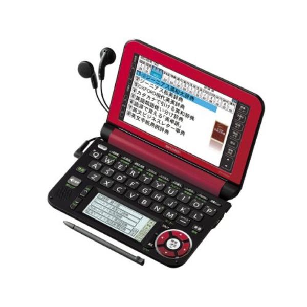 シャープ Brain カラー電子辞書 ビジネス系 レッド色 PW-A9200-R