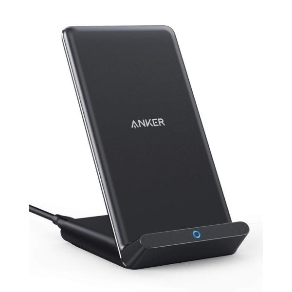 Anker PowerWave 10 Stand ワイヤレス充電器 Qi認証 iPhone 14シリ...