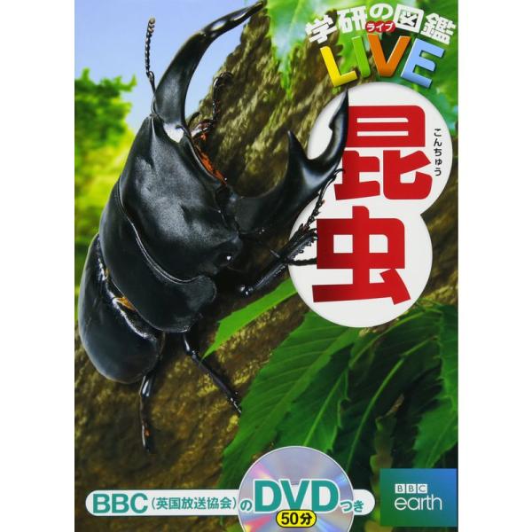 DVD付昆虫 (学研の図鑑LIVE) 3歳~小学生向け 図鑑