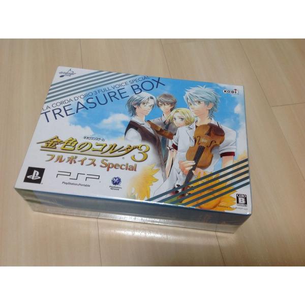 金色のコルダ3 フルボイス Special トレジャーBOX (限定版) - PSP