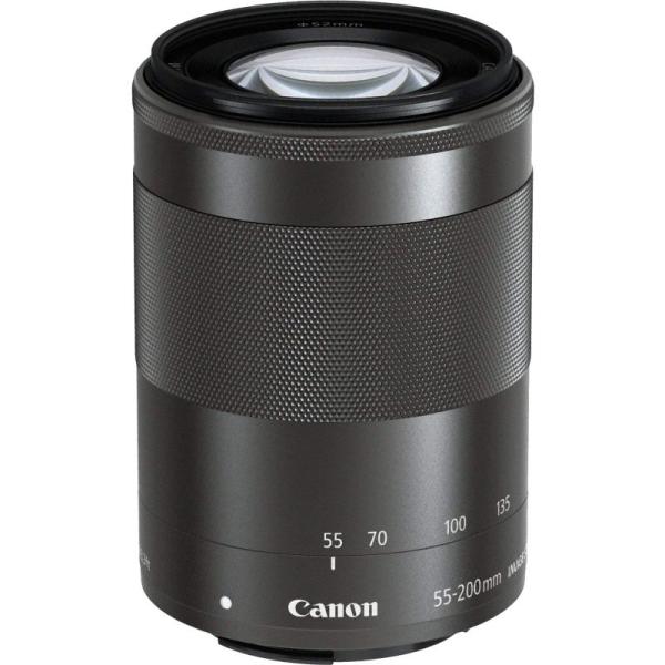 Canon キヤノン 望遠ズームレンズ EF-M55-200mm F4.5-6.3 IS STM ミ...