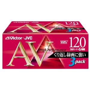 VICTOR ビデオテープKシリーズ 3T-120AVK VHSビデオテープ｜dai10ku
