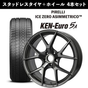 【アルファロメオ ジュリア】225/45R18 スタッドレスタイヤ・ホイール 4本セット KEN-Euro5A for ALFA ROMEO｜dai