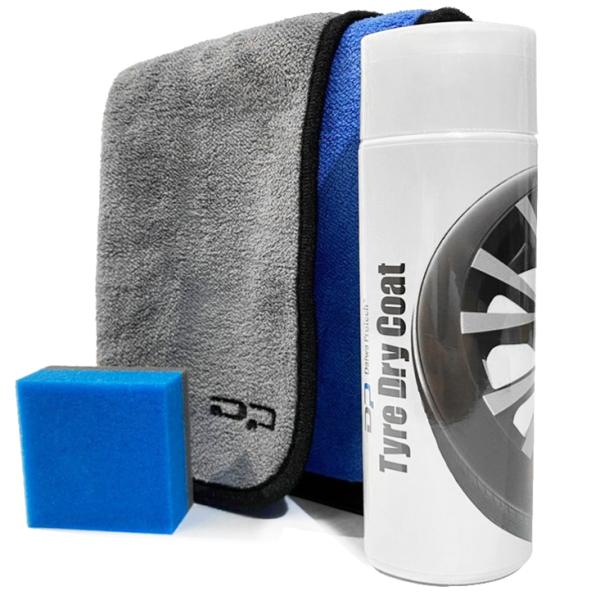 【樹脂パーツにも使える 新感覚のタイヤワックス】タイヤドライコート 150ml ダイワプロテック D...