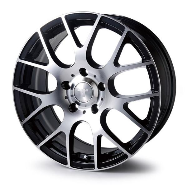 TR ホイール JEEPグランドチェロキー(WL/WK) 18インチ グロスブラック×ポリッシュ 在...