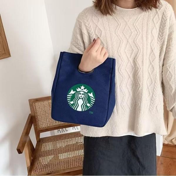 スターバックス海外限定スタバ日本未発売 トートバッグ ハンドバッグ スタバ 男女兼用 エコバッグ ギ...