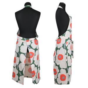マリメッコ marimekko エプロン ブラ...の詳細画像3