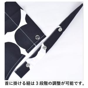 マリメッコ marimekko エプロン ブラ...の詳細画像4