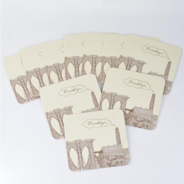 フィッシュ エディ FISHS EDDY コースター 10枚セット BROOKLYN COASTER...