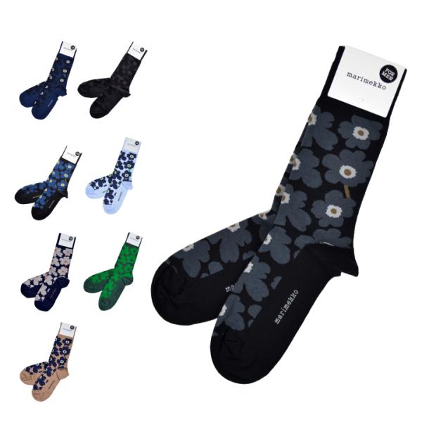 マリメッコ marimekko メンズ 靴下 KOHINA UNIKKO 046957 くつ下 ブラ...