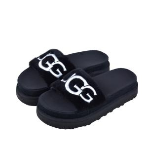 UGG アグ LATON FUR SLIDE レディース サンダル レイトンファースライド　1111236