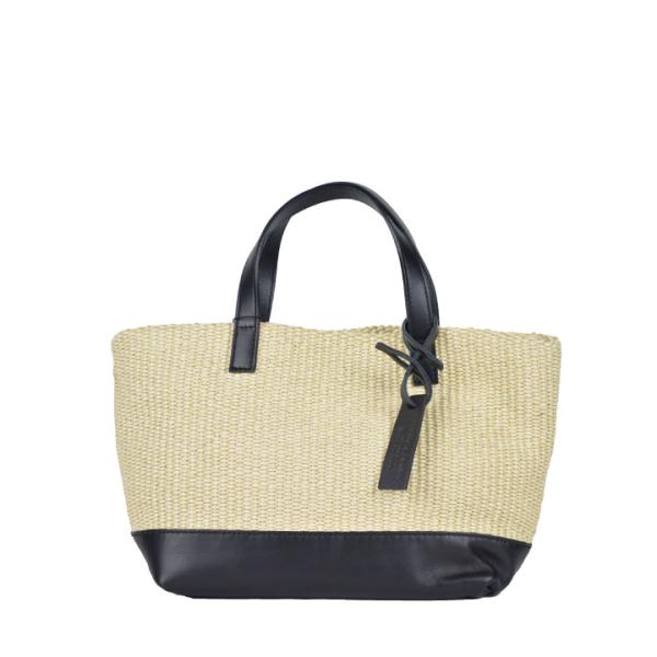 marco masi / マルコマージ トートバッグ ショルダー レザーコンビ かごバッグ 2way...