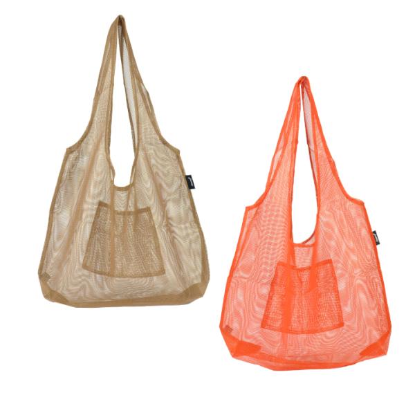 JUNES ジュネス THE EVERYDAY original in mesh エコバッグ メッシ...
