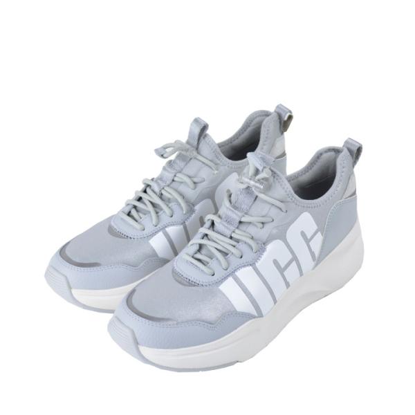 UGG アグ スニーカー レディース ローカット ロゴ シンプル 靴 厚底 ラデイズ LA DAZE...