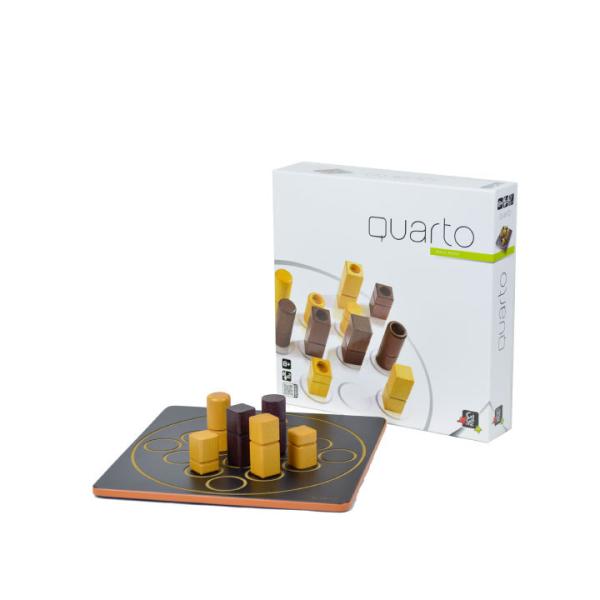 Gigamic ギガミック QUARTO 木製ボードゲーム クアルト ボードゲーム テーブルゲーム ...