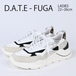 D.A.T.E. デイト FUGA フーガ W391-FG-NY-WD スニーカー レディース 厚底シューズ ダッドスニーカー レオパード DATE