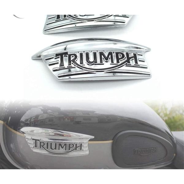 3DエンブレムバッジデカールトライアンフボンネビルためT100 T120 T140 650 750ス...
