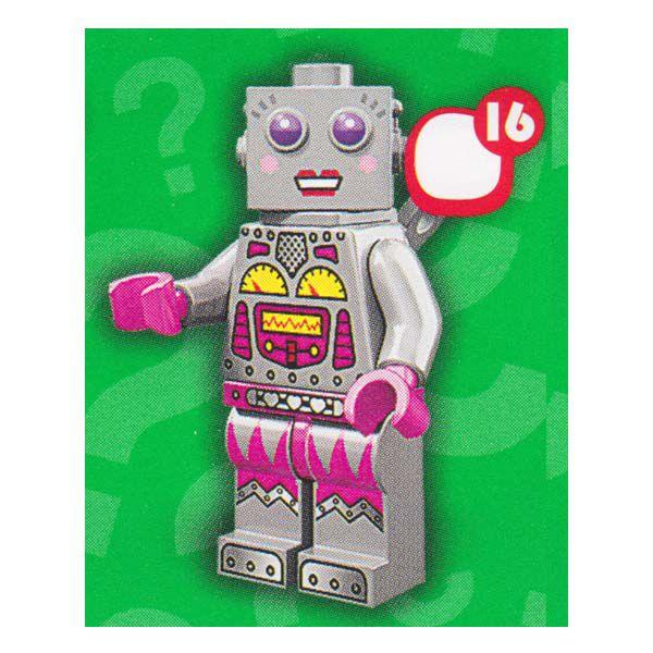 レゴ ミニフィギュア シリーズ11 LEGO minifigures ＃71002 レディーロボット...