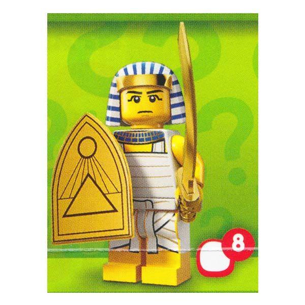 レゴ ミニフィギュア シリーズ13 LEGO minifigures #71008 エジプトの戦士 ...