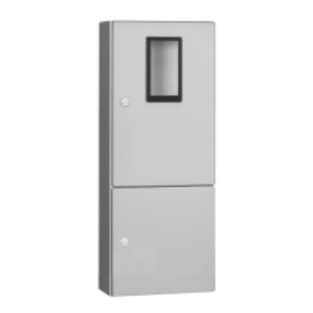 河村電器 MI101HP 引込計器盤用 屋根無タイプ 屋内外兼用 木製基板 WHMスペース付 ベージ...