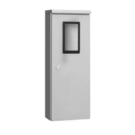 河村電器 MO200S-1 引込計器盤用キャビネット 屋外用 木製基板 WHMスペース付 ベージュ ...