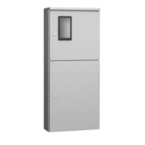 河村電器 MO203L-1K MO203L-1 引込計器盤用キャビネット 屋外用 木製基板 WHMス...