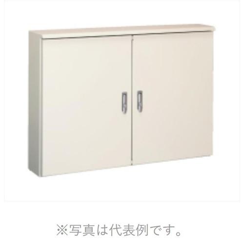 河村電器 POG6090-16K 屋外盤用キャビネット 屋根付 屋外用 鉄製基板 クリーム カワムラ