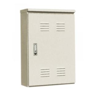 河村電器 POR4330-20 扉ルーバー付（扉面側）屋外盤用キャビネット 鉄製基板 カワムラ