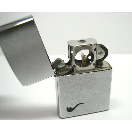 送料180円〜新品正規品 200PL (上or横向き パイプ着火ユニット仕様)ZIPPO(シルバーサ...