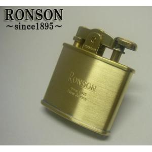 送料210円〜RONSON(ロンソン)Standard(スタンダード)R02-1031(真鍮無垢ブラスサテン)オイルライター(日本製)☆おまけメンテブラシ付き！｜daido-net