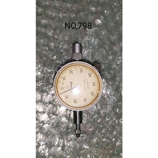 ミツトヨ　ダイヤルゲージ　0.01-5ｍｍ　1045N　NO,798