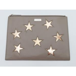 K01 STELLA McCARTNEY ステラマッカートニー スター レザー クラッチバッグ セカ...