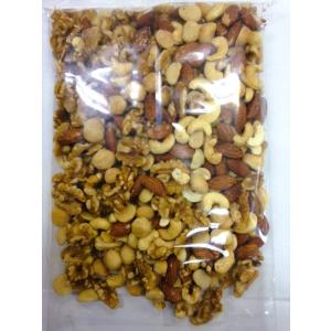 4種類ミックスナッツ 500g (生くるみ.素...の詳細画像1