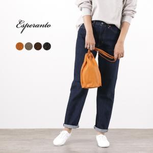 ESPERANTO（エスペラント） 巾着 バッグ / レザー / レディース / 日本製｜まとめ買いクーポン対象