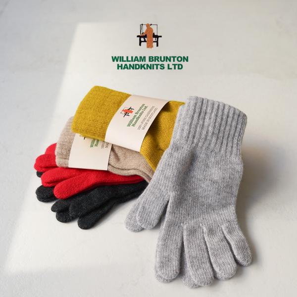 WILLIAM BRUNTON（ウィリアムブラントン） カシミア プレーン グローブ / 手袋 レデ...