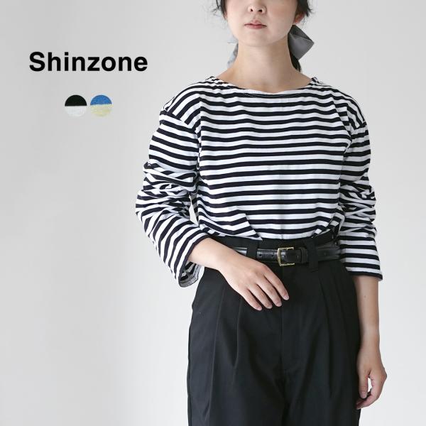 SHINZONE（シンゾーン） マリンボーダー Tシャツ 19SMSCU93 / レディース トップ...