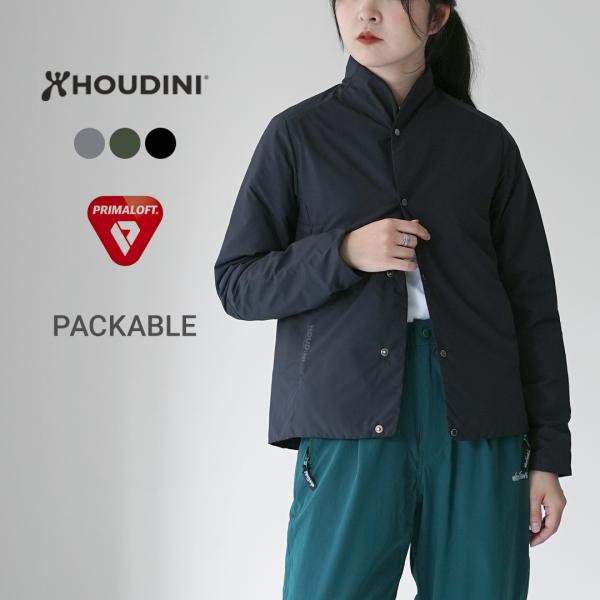 HOUDINI（フーディニ） W's エンフォールド ジャケット / レディース ブルゾン 中綿 シ...