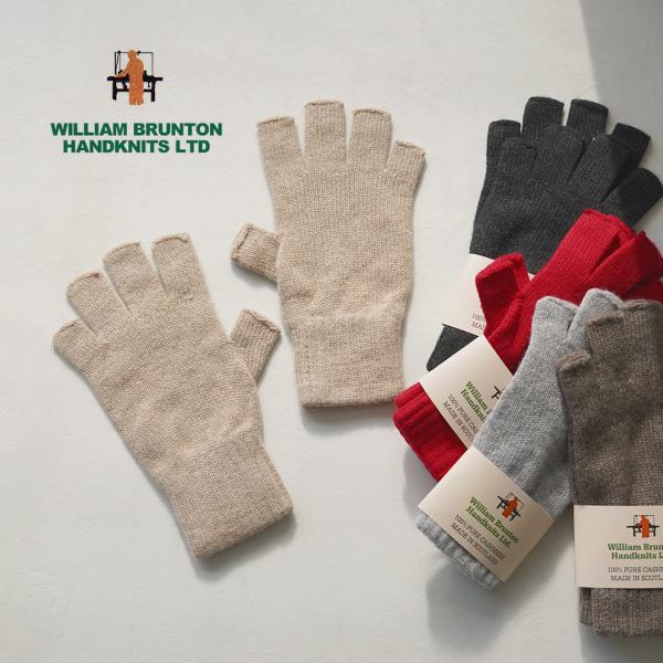 WILLIAM BRUNTON（ウィリアムブラントン） 2PLY フィンガーレスグローブ / レディ...