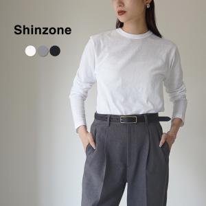 SHINZONE（シンゾーン） ジェネラルロングスリーブTシャツ 19AMSCU03 / レディース 長袖 綿100