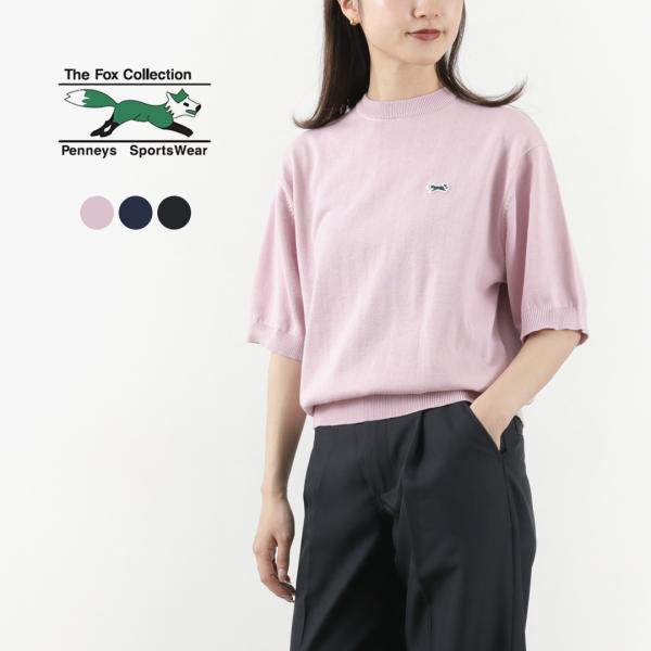 THE FOX（ザ フォックス） フォックス ニット クルーTシャツ / メンズ レディース ユニセ...