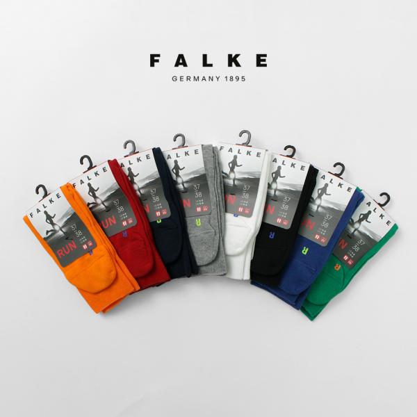 FALKE（ファルケ） ラン ソックス / レディース 靴下 ハイソックス 無地 コットン #166...