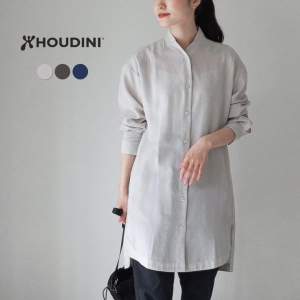 HOUDINI（フディーニ/フーディニ） WS ツリードレス ワンピース / チュニック 長袖 シャ...