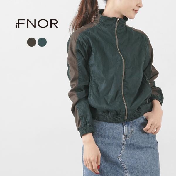 FNOR（エフノア） ベルベティ トラックジャケット / メンズ レディース ブルゾン ジップアップ...