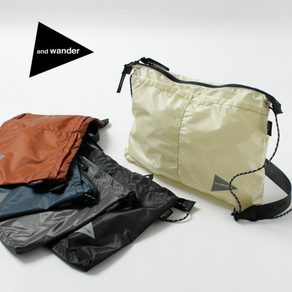 AND WANDER（アンドワンダー） シル サコッシュ / メンズ レディース ユニセックス バッ...