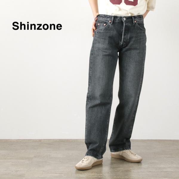 SHINZONE（シンゾーン） オーディナリー ジーンズ ブラック / レディース デニム パンツ ...