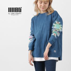 ILL ONE EIGHTY（イルワンエイティー） タイダイ ロングスリーブTシャツ / メンズ レディース ユニセックス TIE DYE L/S TEE