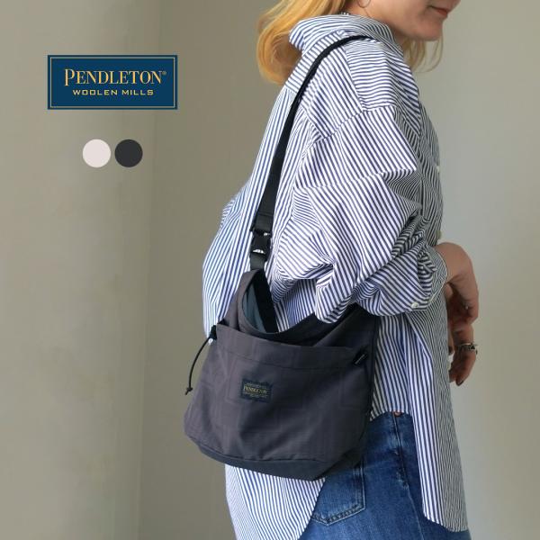 PENDLETON（ペンドルトン） リップストップ ミニ ショルダー / ロールトップバッグ 鞄 か...