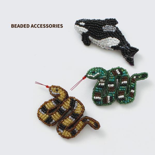 BEADED ACCESSORIES（ビーズアクセサリー） ビーズ ピンバッジ S / ハンドメイド...