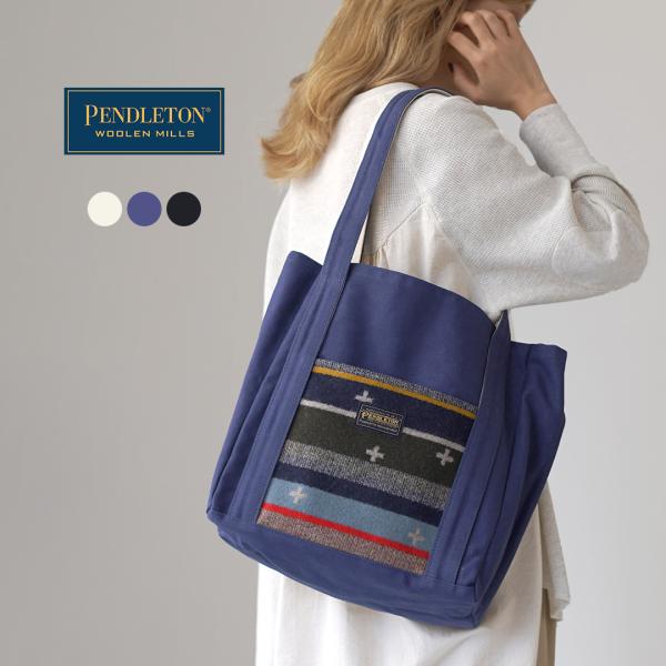 PENDLETON（ペンドルトン） トートバッグ M / トート A4 バッグ ポケット付き 手提げ...