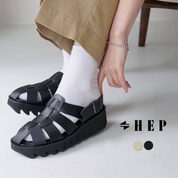 HEP（ヘップ） DRV ドライビング サンダル シャークソール / レディース シューズ グルカサ...